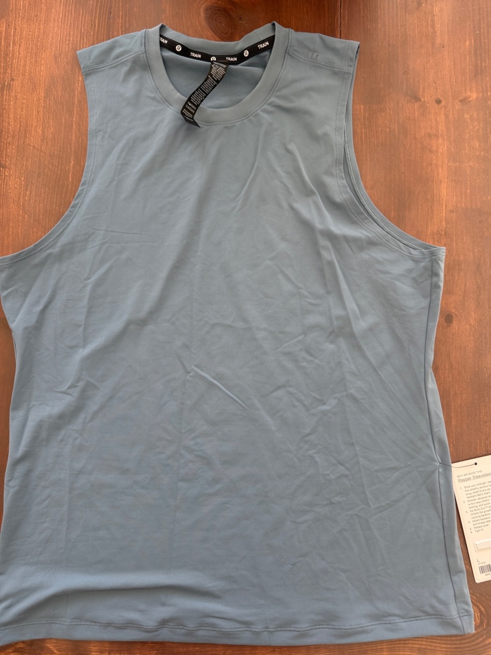 lululemon athletica Men's Tank Top - Steel Blue